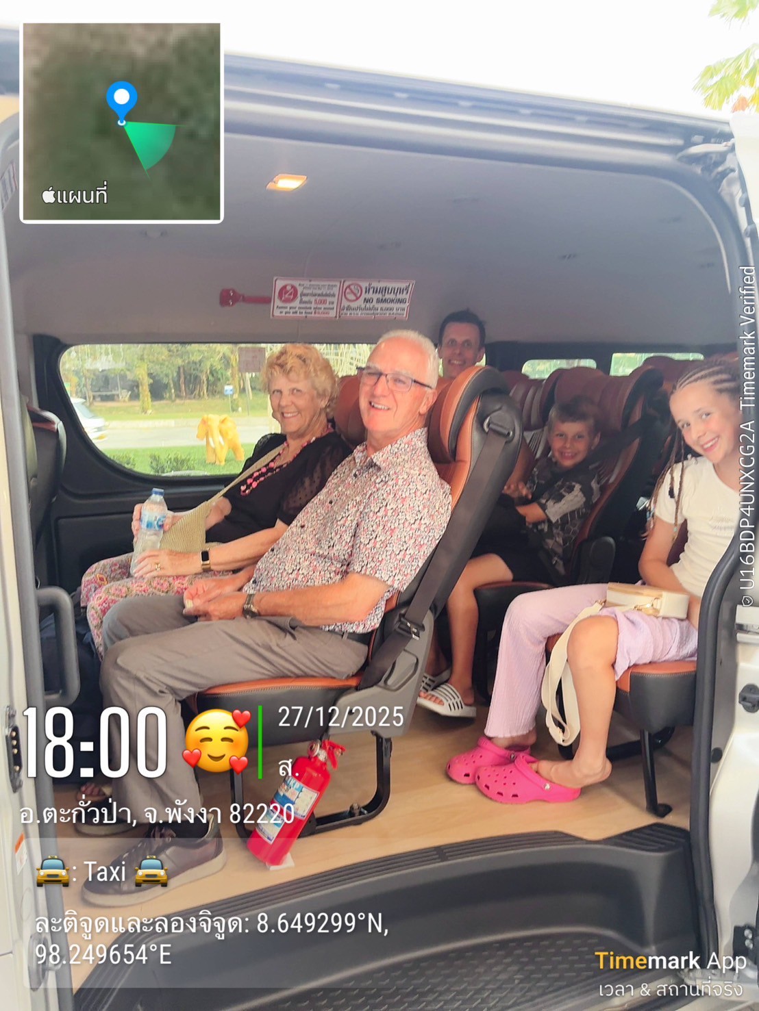 Happy customer - Sawasdee Taxi Khaolak